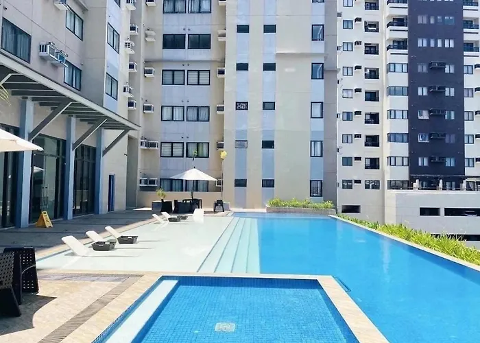 Aparthotel Walk To Sm - Ayala, The Persimmon With Pool Cebu